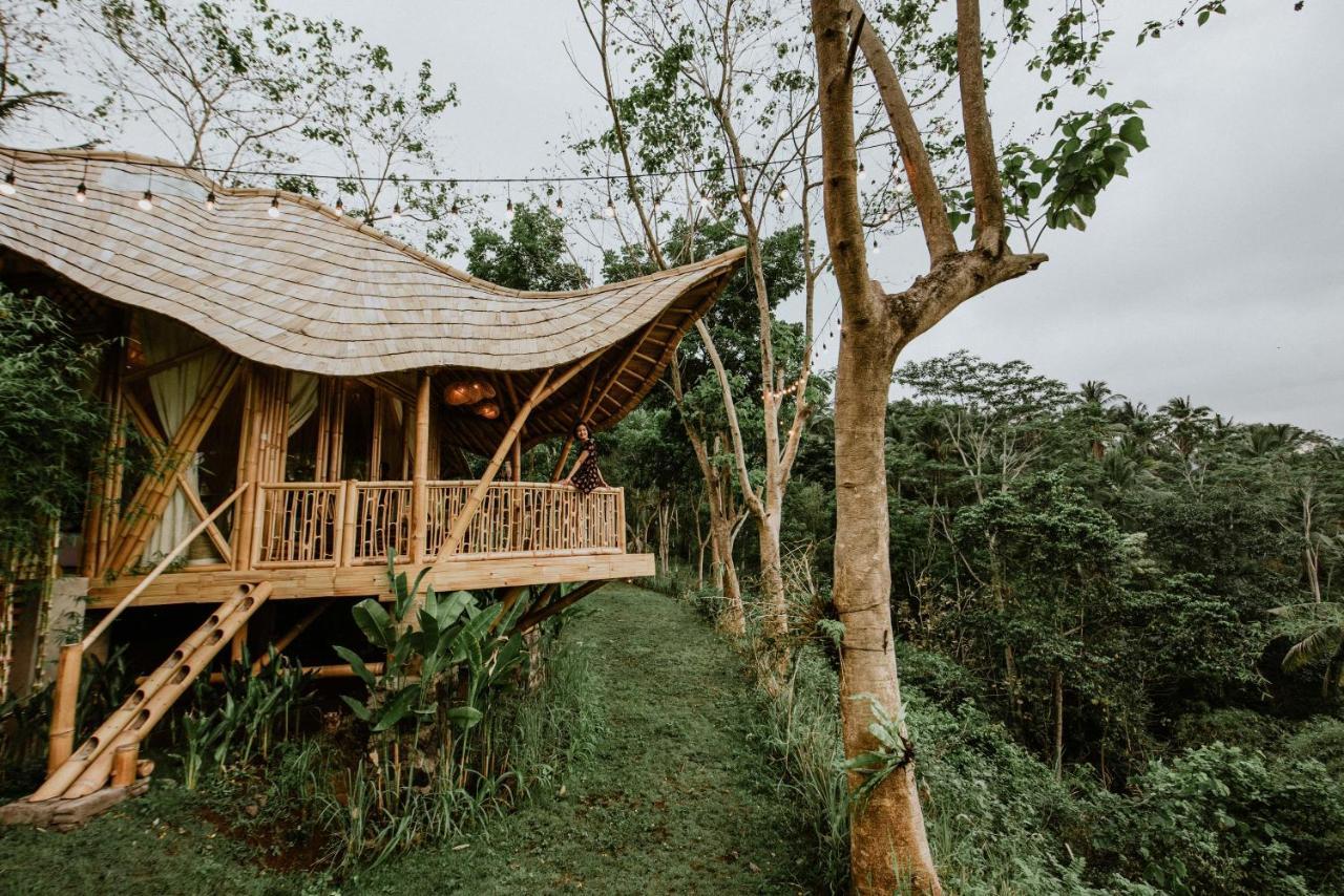 Vila Bird Hills Bamboo House Karangasem Exteriér fotografie