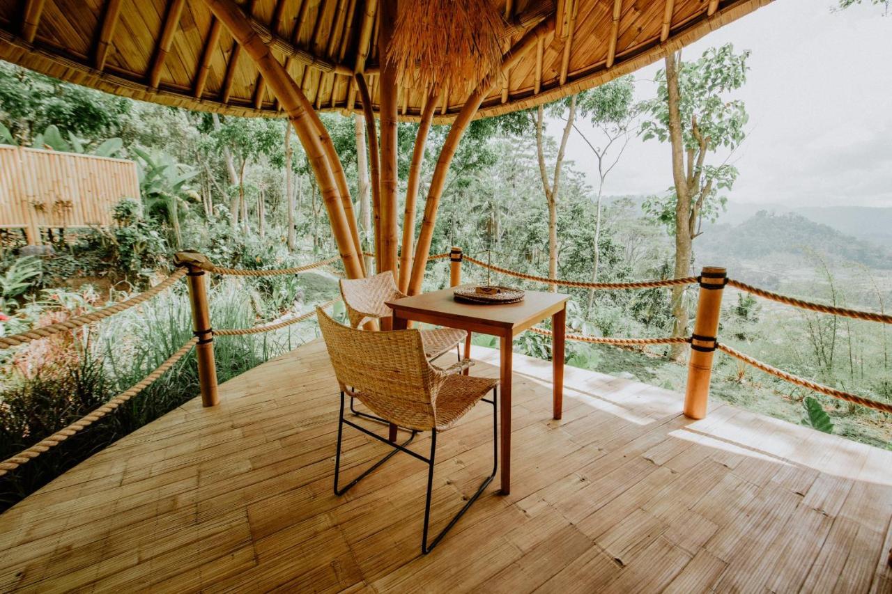 Vila Bird Hills Bamboo House Karangasem Exteriér fotografie
