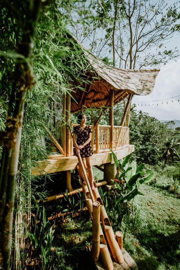 Vila Bird Hills Bamboo House Karangasem Exteriér fotografie