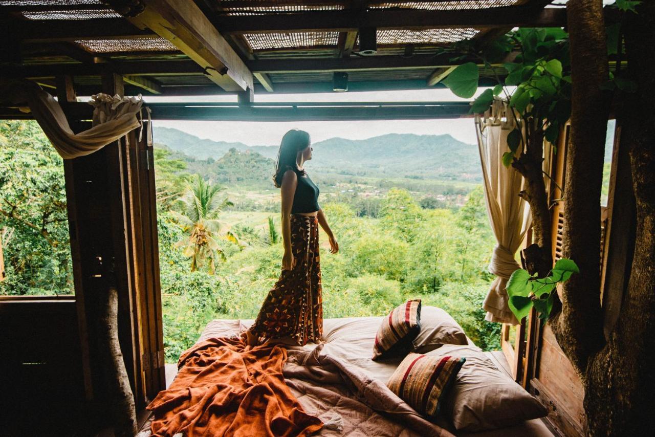 Vila Bird Hills Bamboo House Karangasem Exteriér fotografie