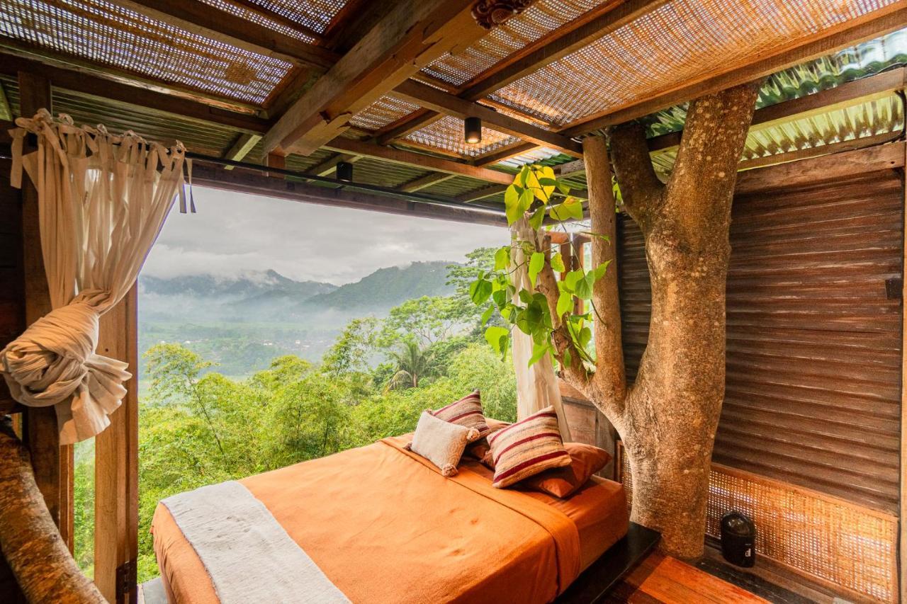 Vila Bird Hills Bamboo House Karangasem Exteriér fotografie