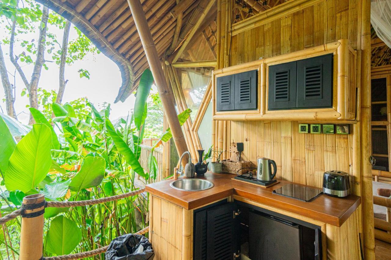 Vila Bird Hills Bamboo House Karangasem Exteriér fotografie