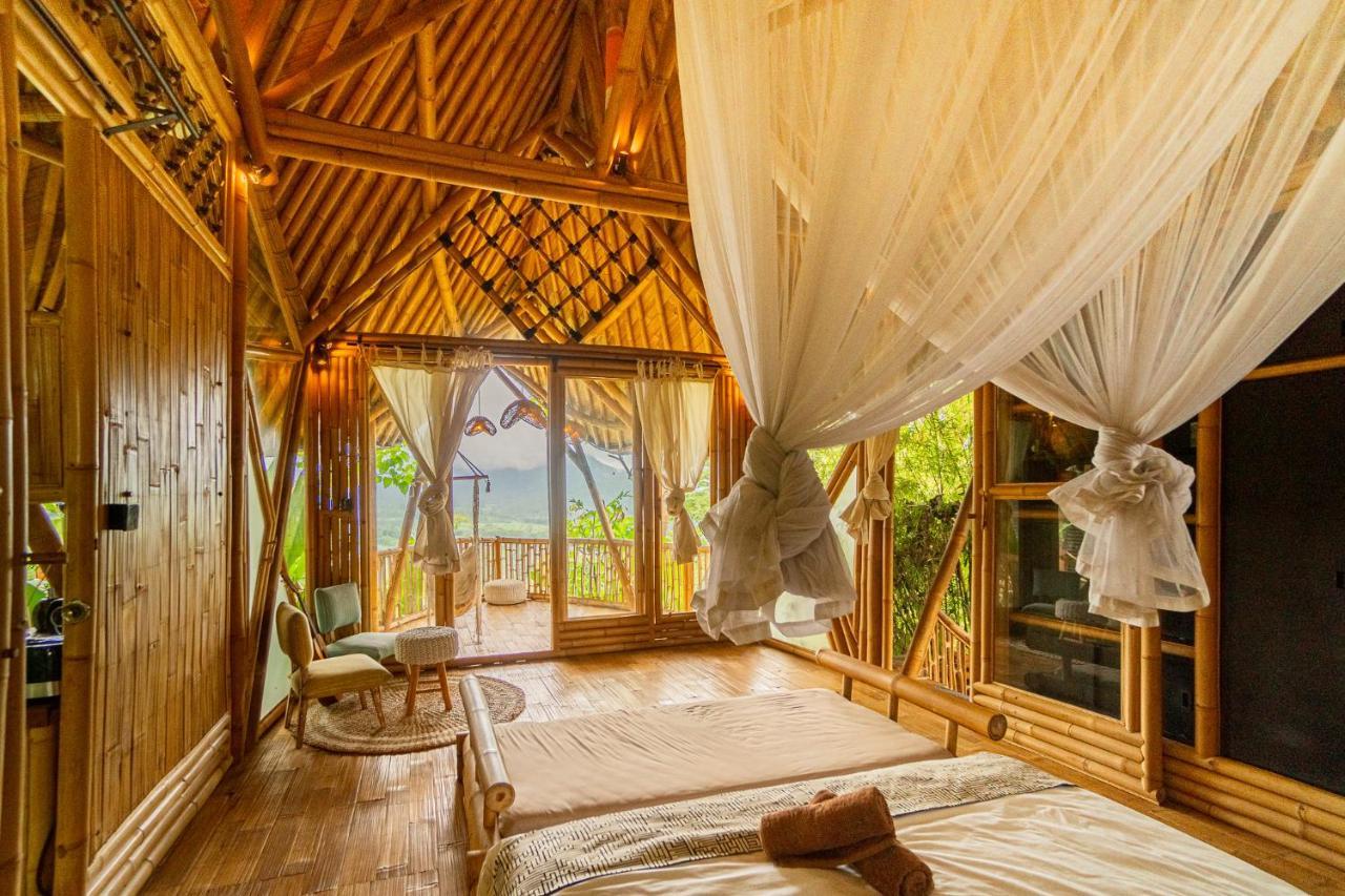 Vila Bird Hills Bamboo House Karangasem Exteriér fotografie