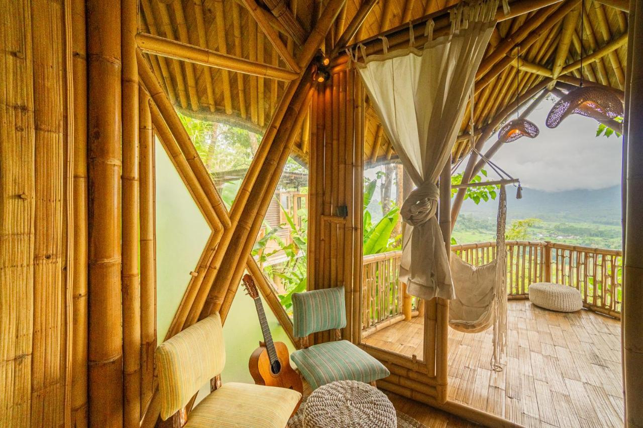 Vila Bird Hills Bamboo House Karangasem Exteriér fotografie