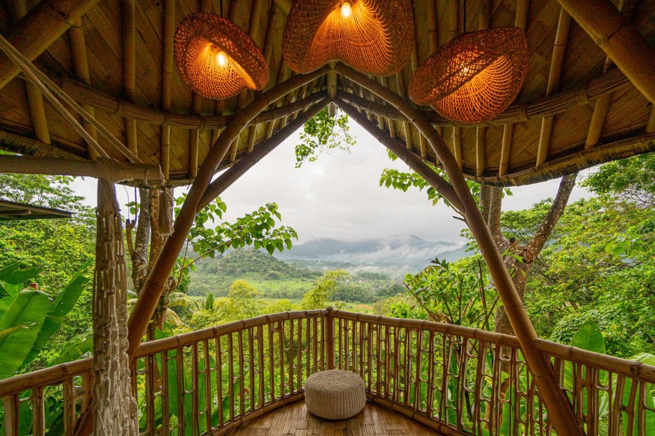 Vila Bird Hills Bamboo House Karangasem Exteriér fotografie