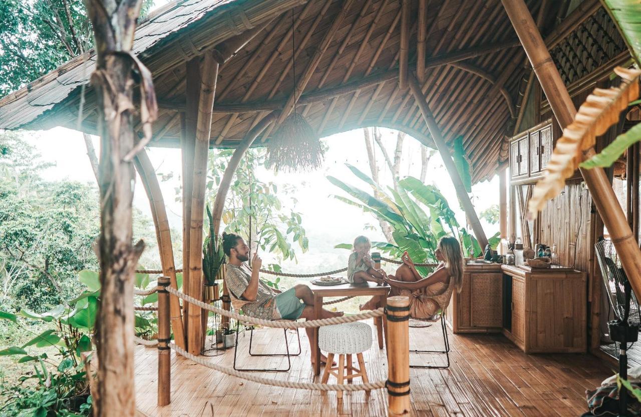 Vila Bird Hills Bamboo House Karangasem Exteriér fotografie