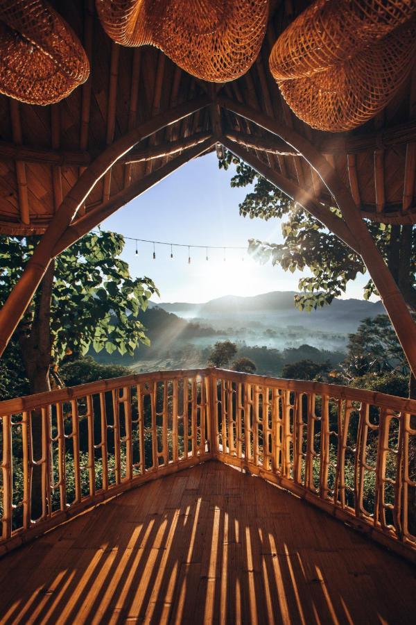 Vila Bird Hills Bamboo House Karangasem Exteriér fotografie