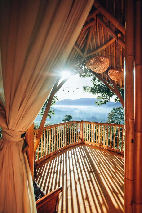 Vila Bird Hills Bamboo House Karangasem Exteriér fotografie