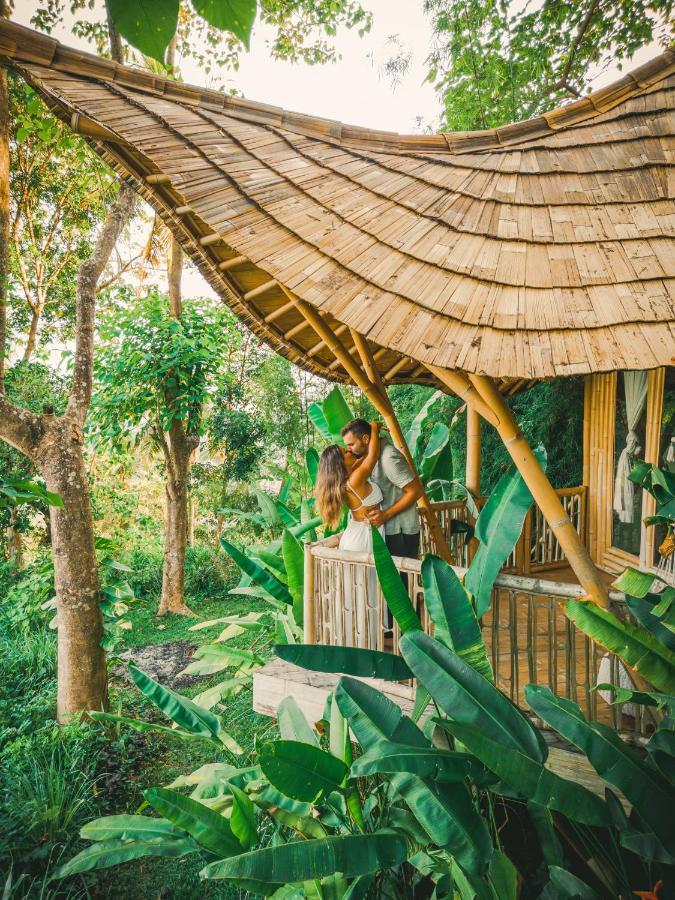 Vila Bird Hills Bamboo House Karangasem Exteriér fotografie